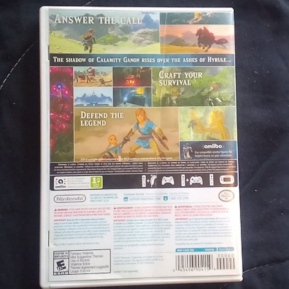 The Legend Of Zelda Breath Of The Wild Wii U - Picture 2 of 6